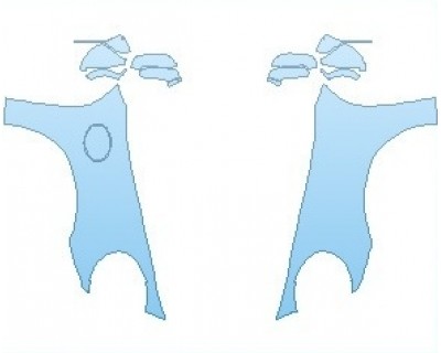 PAINT PROTECTION KIT - 2019 PORSCHE 911 TURBO S WITH AEROKIT CABRIOLET FULL FENDER NO WRAPPED EDGES - PRECUT PPF CLEAR BRA WRAP