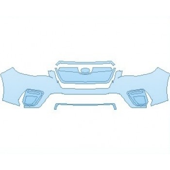 PAINT PROTECTION KIT - 2021 SUBARU FORESTER LIMITED BUMPER - PRECUT PPF CLEAR BRA WRAP