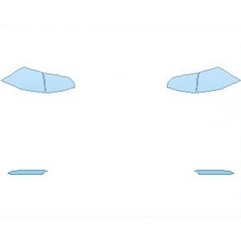 PAINT PROTECTION KIT - 2022 VOLKSWAGEN GOLF S HATCHBACK LIGHTS REAR - PRECUT PPF CLEAR BRA WRAP
