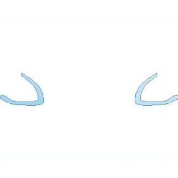 PAINT PROTECTION KIT - 2024 JAGUAR F-TYPE BASE COUPE BUMPER TRIM - PRECUT PPF CLEAR BRA WRAP