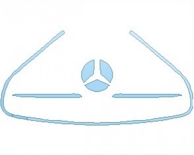 PAINT PROTECTION KIT - 2022 MERCEDES E CLASS BASE SEDAN GRILLE - PRECUT PPF CLEAR BRA WRAP