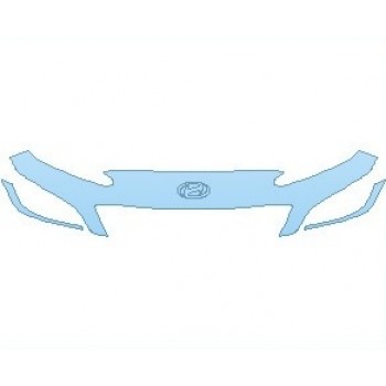 PAINT PROTECTION KIT - 2022 HYUNDAI KONA LIMITED BUMPER - PRECUT PPF CLEAR BRA WRAP