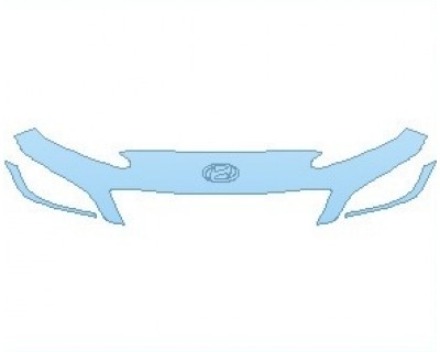 PAINT PROTECTION KIT - 2022 HYUNDAI KONA LIMITED BUMPER - PRECUT PPF CLEAR BRA WRAP