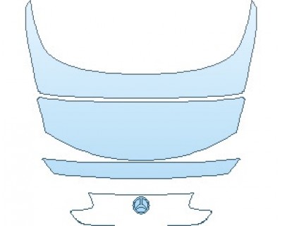 Precut PPF Kit – Clear Bra Paint Protection Film PAINT PROTECTION KIT - 2021 MERCEDES S CLASS 560 CABRIOLET REAR DECK LID - PRECUT PPF CLEAR BRA WRAP