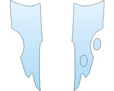 Precut PPF Kit – Clear Bra Paint Protection Film PAINT PROTECTION KIT - 2021 MERCEDES S CLASS 560 CABRIOLET REAR QUARTER PANELS MUST HAND CUT AROUND CHROME TRIM - PRECUT PPF CLEAR BRA WRAP