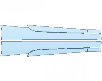 Precut PPF Kit – Clear Bra Paint Protection Film PAINT PROTECTION KIT - 2021 MERCEDES S CLASS 560 CABRIOLET ROCKER PANELS - PRECUT PPF CLEAR BRA WRAP