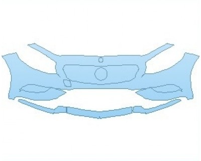 Precut PPF Kit – Clear Bra Paint Protection Film PAINT PROTECTION KIT - 2021 MERCEDES S CLASS 560 CABRIOLET 30 INCH BUMPER - PRECUT PPF CLEAR BRA WRAP