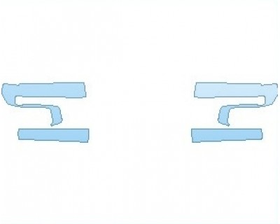 PAINT PROTECTION KIT - 2023 CHEVROLET SILVERADO 1500 LTD LTZ LIGHTS - PRECUT PPF CLEAR BRA WRAP