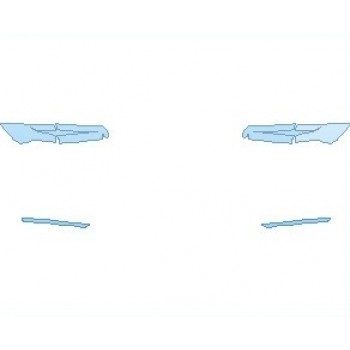 PAINT PROTECTION KIT - 2022 LAMBORGHINI URUS CARBON PACKAGE TAIL LIGHTS - PRECUT PPF CLEAR BRA WRAP