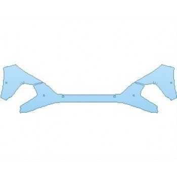 2022 HYUNDAI TUCSON SEL BUMPER KIT WITH SENSORS