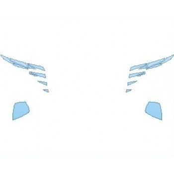 PAINT PROTECTION KIT - 2022 HYUNDAI TUCSON SEL LIGHTS - PRECUT PPF CLEAR BRA WRAP