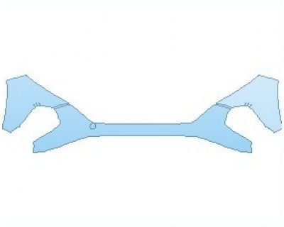 PAINT PROTECTION KIT - 2022 HYUNDAI TUCSON SEL BUMPER WITH TOW HOLE - PRECUT PPF CLEAR BRA WRAP