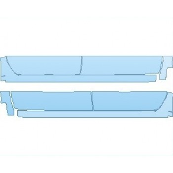 2022 CHEVROLET SILVERADO 1500 CUSTOM ROCKER PANELS DOUBLE CAB