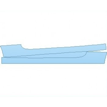 PAINT PROTECTION KIT - 2020 ROLLS ROYCE DAWN  ROCKER PANELS - INVISIBLEMASK - 3M PAINT PROTECTION