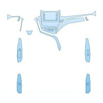 PAINT PROTECTION KIT - 2024 TOYOTA CAMRY XLE V6 INTERIOR WITH 7 INCH SCREEN - PRECUT PPF CLEAR BRA WRAP