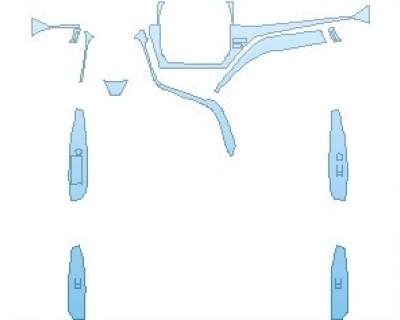 PAINT PROTECTION KIT - 2024 TOYOTA CAMRY XLE V6 INTERIOR - PRECUT PPF CLEAR BRA WRAP