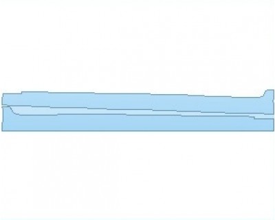 PAINT PROTECTION KIT - 2024 TOYOTA CAMRY XLE V6 ROCKER PANELS - PRECUT PPF CLEAR BRA WRAP
