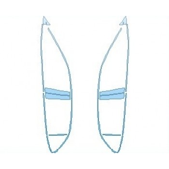 PAINT PROTECTION KIT - 2021 TOYOTA CAMRY LE WINDOW TRIM - PRECUT PPF CLEAR BRA WRAP
