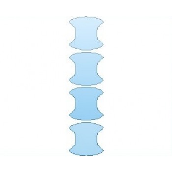PAINT PROTECTION KIT - 2024 TOYOTA CAMRY XLE DOOR CUP IN CUP DESIGN - PRECUT PPF CLEAR BRA WRAP