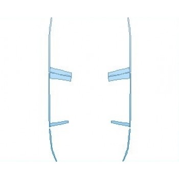 PAINT PROTECTION KIT - 2024 TOYOTA HIGHLANDER L WINDOW TRIM - PRECUT PPF CLEAR BRA WRAP