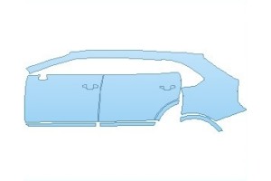 2027 BENTLEY BENTAYGA V8 REAR QUARTER PANEL & DOORS LEFT SIDE
