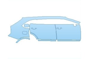 2027 BENTLEY BENTAYGA V8 REAR QUARTER PANEL & DOORS RIGHT SIDE