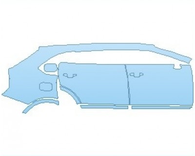 2023 BENTLEY BENTAYGA V8 REAR QUARTER PANEL & DOORS RIGHT SIDE