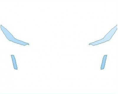 PAINT PROTECTION KIT - 2023 CADILLAC CT5 SPORT LIGHTS - PRECUT PPF CLEAR BRA WRAP