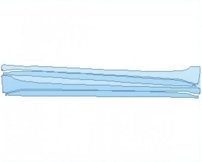 PAINT PROTECTION KIT - 2023 CADILLAC CT5 SPORT ROCKER PANELS - PRECUT PPF CLEAR BRA WRAP