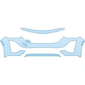 PAINT PROTECTION KIT - 2023 CADILLAC CT5 SPORT BUMPER - PRECUT PPF CLEAR BRA WRAP