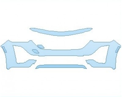 PAINT PROTECTION KIT - 2023 CADILLAC CT5 SPORT BUMPER - PRECUT PPF CLEAR BRA WRAP