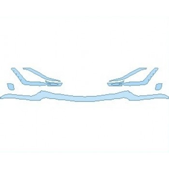 PAINT PROTECTION KIT - 2022 CADILLAC CT5 SPORT GLOSSY BLACK TRIM - PRECUT PPF CLEAR BRA WRAP