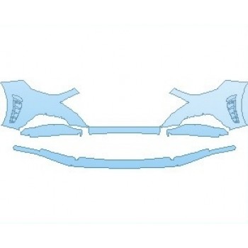 2022 HYUNDAI SONATA HYBRID SEL BUMPER