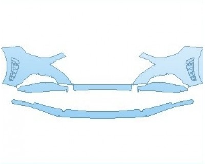 2022 HYUNDAI SONATA HYBRID SEL BUMPER