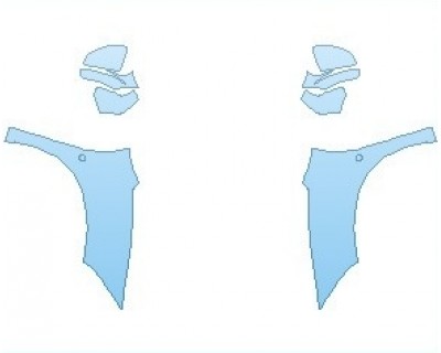 PAINT PROTECTION KIT - 2020 FERRARI 488 PISTA SPIDER FULL FENDER WITHOUT SHIELDS - INVISIBLEMASK - 3M PAINT PROTECTION