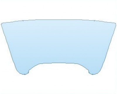 PAINT PROTECTION KIT - 2020 FERRARI 488 PISTA SPIDER REAR DECK LID - INVISIBLEMASK - 3M PAINT PROTECTION