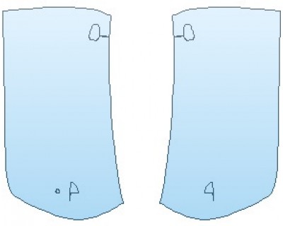 PAINT PROTECTION KIT - 2020 FERRARI 488 PISTA SPIDER DOORS - INVISIBLEMASK - 3M PAINT PROTECTION