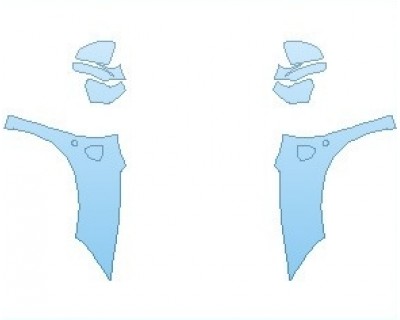 PAINT PROTECTION KIT - 2020 FERRARI 488 PISTA SPIDER FULL FENDER WITH SHIELDS - INVISIBLEMASK - 3M PAINT PROTECTION