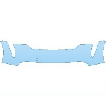 PAINT PROTECTION KIT - 2022 PORSCHE TAYCAN 4S CROSS TURISMO BUMPER - PRECUT PPF CLEAR BRA WRAP