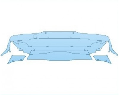 2023 CHEVROLET CORVETTE STINGRAY WITH 5VM CARBON FIBER PKG. CONVERTIBLE REAR DIFFUSER WITH SENSORS