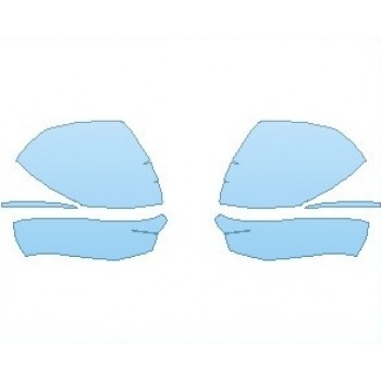 PAINT PROTECTION KIT - 2023 HONDA PASSPORT TRAILSPORT MIRRORS - PRECUT PPF CLEAR BRA WRAP