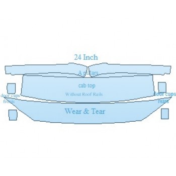 PAINT PROTECTION KIT - 2023 HONDA PASSPORT TRAILSPORT COMMON WEAR AREA KIT - PRECUT PPF CLEAR BRA WRAP