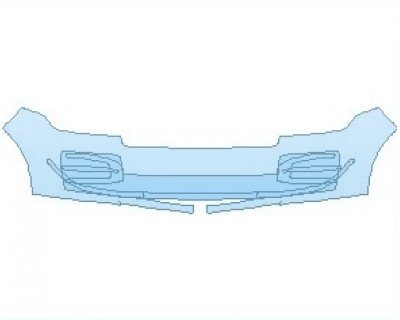 PAINT PROTECTION KIT - 2021 LAND ROVER RANGE ROVER SVAUTOBIOGRAPHY DYNAMIC STANDARD WHEELBASE BUMPER - PRECUT PPF CLEAR BRA WRAP