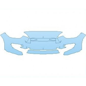 2021 FORD MUSTANG SHELBY GT350 BUMPER KIT WITHOUT STRIPES 2021 FORD MUSTANG SHELBY GT350 BUMPER KIT WITHOUT STRIPES