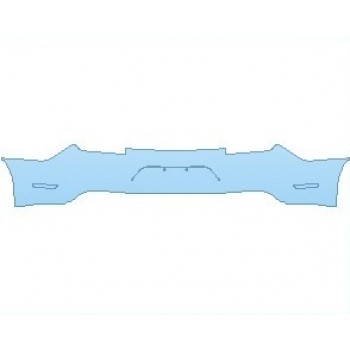2022 FORD MUSTANG SHELBY GT350R REAR BUMPER KIT WITHOUT STRIPES