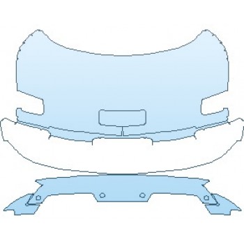 2022 FORD MUSTANG SHELBY GT350R REAR DECK LID