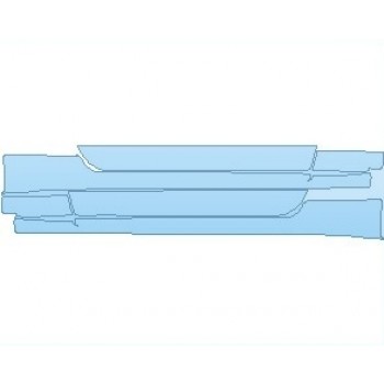 2021 FORD MUSTANG SHELBY GT350R ROCKER PANELS 2021 FORD MUSTANG SHELBY GT350R ROCKER PANELS