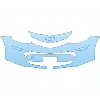 PAINT PROTECTION KIT - 2021 CHEVROLET BOLT LT BUMPER - PRECUT PPF CLEAR BRA WRAP