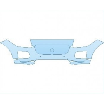 2021 JAGUAR E-PACE SE BUMPER KIT WITH SENSORS