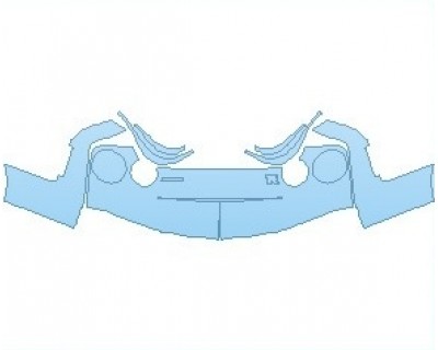 PAINT PROTECTION KIT - 2023 NISSAN GT-R NISMO REAR BUMPER - PRECUT PPF CLEAR BRA WRAP